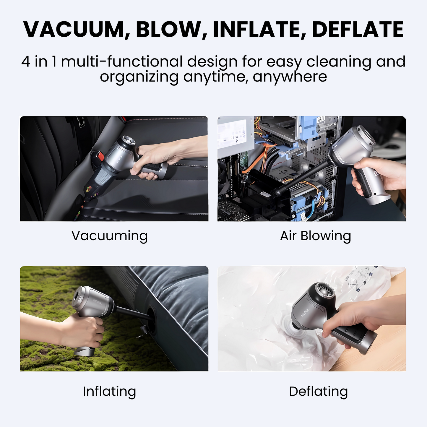CarPro CleanSweep Car Vacuum